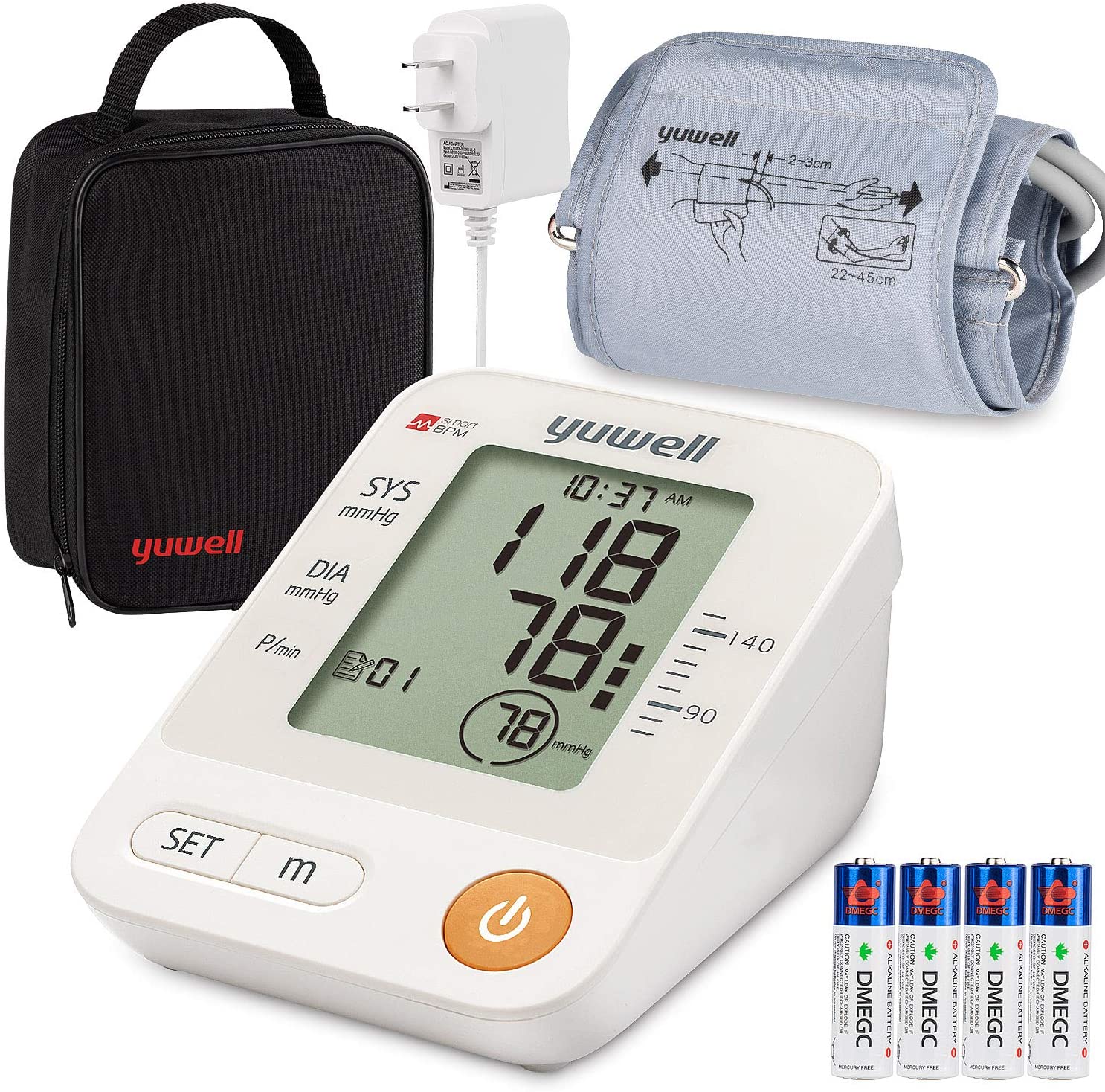 to show the blood pressure monitor available