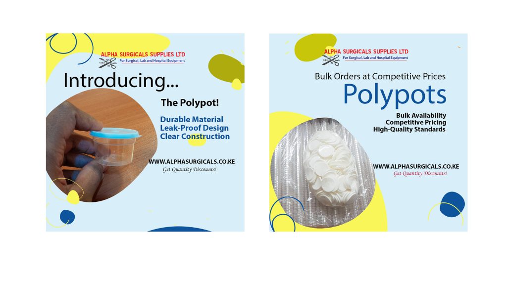 polypot medical sample containers